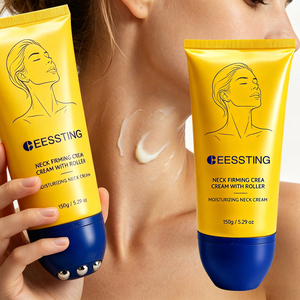 Crème raffermissante et liftante pour le cou avec applicateur à bille, hydratante et lissante, pour soulager les rides du cou - Vente en gros - Product Image 1