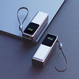 Banco de Energía para Portátil de 20000mAh, Cargador Portátil de Carga Rápida PD de 100W, Paquete de 4 Baterías con Pantalla TFT a Color para Teléfonos Inteligentes - Product Image 5