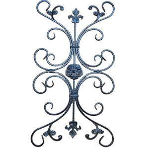 Hot Selling Modern Durable Decorative Steel Cast Wrought <strong>Iron</strong> <strong>Rosette</strong> With Sand Blast Finish For Hospital Fence Gate - Product Image 2
