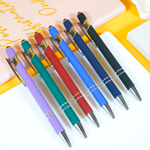 Free Sample Customized Wholesale Plastic <b>Pen</b> Promotional Advertising Gift Click <b>Ballpoint</b> <b>Pens</b> With Screen Touch - Product Image 6