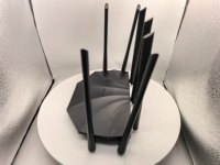 Router Inalámbrico Gigabit de Doble Banda Tenda AC23 AC2100, 7 Antenas, Cobertura de Largo Alcance, Router para el Hogar