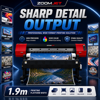 Impresora Eco Solvente XP600 de 1.8m de Formato Grande para Impresión de Papel Tapiz