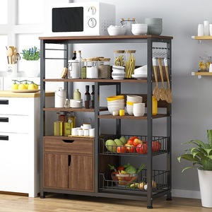 Cross-border <b>kitchen</b> <b>storage</b> <b>rack</b>, home use, simple and stylish <b>storage</b> shelf, multi-functional <b>storage</b> and organization <b>rack</b>. - Product Image 2