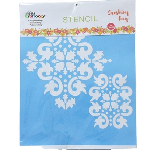 Riutilizzabile 12x12 Pollici Parete Template <span class=keywords><strong>Stencil</strong></span> <span class=keywords><strong>per</strong></span> la Pittura Della Parete/Pavimenti/FAI DA TE Home Decor/Arte Disegno - Product Image 3