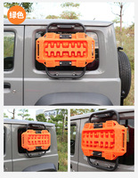 Support de fenêtre latérale Panneaux d'échappement de traction de récupération en plastique tout-terrain pour accessoires Suzuki Jimny JB64 JB74 2018 2024