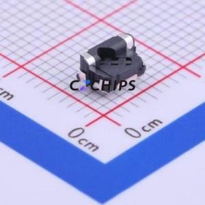 TSA356G00-250 Tactile Switch SMD Switch Single Pole Single Throw Rectangle Button 2.5N Vertical Mount - Product Image 2