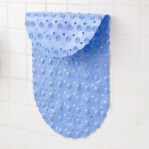 Alfombrilla <span class=keywords><strong>de</strong></span> Baño Ovalada Antideslizante con Ventosas, Suave para los Pies, Esencial para el Baño - Product Image 4