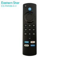 Control Remoto ES-RM086-6-V a Precio de Fábrica para el Nuevo Google Chromecast 4k TV, Decodificador con Google Voice, Smart TV G9N9N, Control por Voz BT IR