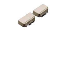 Connecteur d'en-tête de broche JME SMT pas PH1.0mm en-tête femelle de borne enfichable verticale résistante aux hautes températures