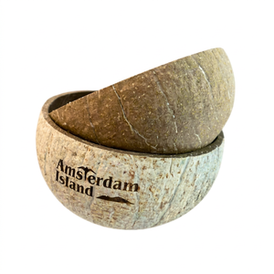 Bol élégant en coquille de noix de coco fait main, finition polie, personnalisable, écologique, résistant à la chaleur, léger, pour le camping et les aliments - Product Image 1