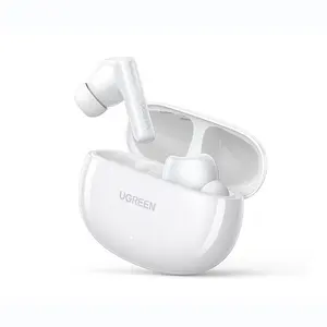 UGREEN HiTune T6 ANC无线耳机蓝牙5.3 TWS耳塞高分辨率LDAC混合有源噪声消除适用于iPhone 15专业版