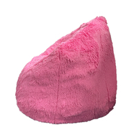 2022 nouveau design canapé en mousse rose super doux chaise de citrouille pour enfants chaise en mousse personnalisé en gros sac de canapé en mousse