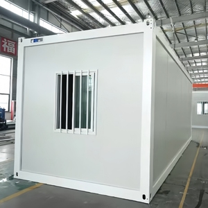 Maison conteneur pliable modèle <span class=keywords><strong>Z</strong></span> sur mesure, cabine préfabriquée à panneaux sandwich, bâtiment de dortoir temporaire pour ouvriers du bâtiment, bureau - Product Image 2