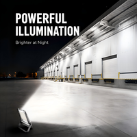Reflector LED de Alta Luminosidad de Aluminio SMD IP65 con Garantía de 5 Años, 50W 100W 200W, Ahorro de Energía, Iluminación Deportiva