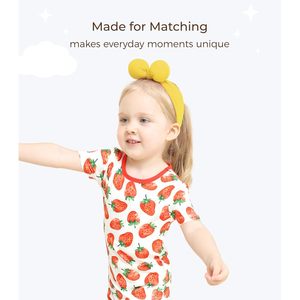 Diadema para Bebé DreamHalo Amarilla con Lazo 3D, Accesorio para el Cabello para Niñas, Bebés y Niños Pequeños, Transpirable, de Viscosa, Bambú y Rayón - Product Image 2