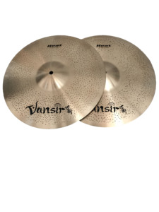 Cymbales Vansir 16\", 18\", 20\" Heat Series B20 Crash Ride pour batterie, performance professionnelle - Product Image 2