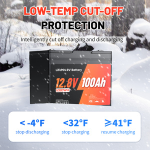 ESG可扩展12.8V LiFePO4电池组100Ah-300Ah范围BMS保护家用储能美国库存” - Product Image 2