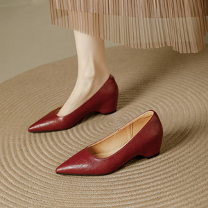 Women's Open Toe Ballet <b>Flats</b> Breathable Slip-On Comfort Shoes Summer Spring All Seasons Solid Color Low Heel - Product Image 2