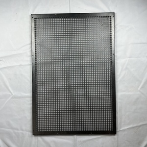 QW2 unique 15 pouces 1.2*724*527mm rvb LED éclairage maille haut-parleur <span class=keywords><strong>Net</strong></span> couverture gril Barbecue accessoires - Product Image 4