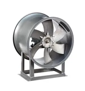 Ventilação exaustor industrial de poupança de energia AC fluxo axial ventilador T35-5.6A/0.75KW Ventilador de fluxo axial do tubo do cilindro