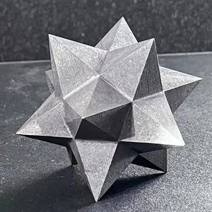 Estrellas Merkaba de Shungita Talladas a Mano, Cristales, Piedras Preciosas, Piedra de Meditación para Decoración del Hogar, Decoraciones de Cristal - Product Image 4