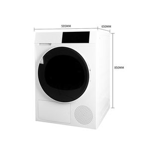 Grande capacité 10kg Smart automatique Portable sèche-<span class=keywords><strong>linge</strong></span> prise britannique sèche-<span class=keywords><strong>linge</strong></span> pour ménage hôtel tissu sec Machine - Product Image 6