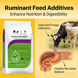 Microbiotici a alimentazione diretta per ruminanti: lievito vivo e lactobacilli, potenziatore di fermentazione per un rume sano e una migliore digestione - Product Image 2