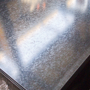 Matériau de construction laminé à froid A36 Q195 Q215 Q235 Dx51d Zinc Gi Plate Tôle d'acier galvanisée à chaud - Product Image 1