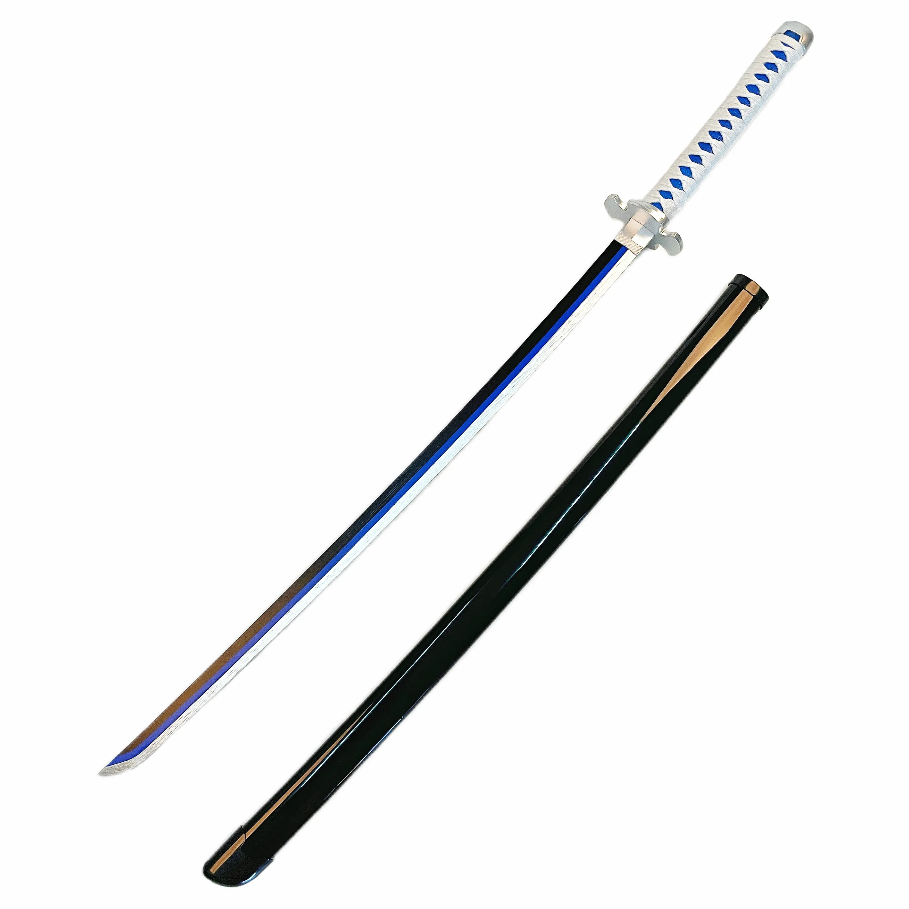 Kamado tanjirou (geração inicial), zenitsu, espada, madeira, faca mágica, katana, brinquedos, cosplay, demon slayer, 75cm