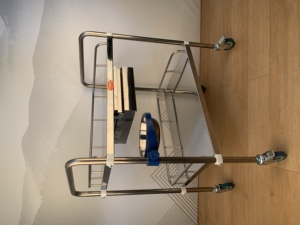 Op Maat Gemaakte Roestvrijstalen Medische Kar Kliniek Ziekenhuis <span class=keywords><strong>Trolley</strong></span> Met Wielen En Lade - Product Image 3