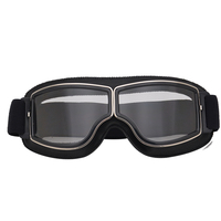 Baikang 8012 gros nouveau modèle jaune lentille lunettes anti uv yeux protecteur moto motocross lunettes