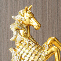 Décoration de Cheval de Bureau Chinoise Moderne, Artisanat Créatif pour Maison, Bureau et Salon