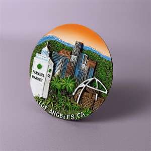 Mini aimant de réfrigérateur aux motifs de sites touristiques américains, souvenir de voyage coloré, cadeaux originaux pour la décoration intérieure, décoration de maison douce <span class=keywords><strong>et</strong></span> promotionnelle - Product Image 2