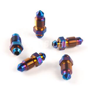 Sistema de freno de mano de pezones de purga rectos de acero inoxidable SUMEICHI AN3 AN4 Accesorios de freno en color personalizado - Product Image 6