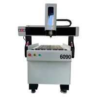 Petite machine à fabriquer des pièces métalliques CNC 4040 6060 6090 Fresadora CNC