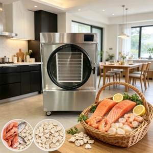 Mini Liofilizador de Alimentos de Escritorio, Máquina de Secado por Congelación de Alta Eficiencia de 20 kg/h, Deshidratador Doméstico para Frutas, Snacks para Mascotas - Product Image 5