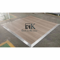 Piste de danse portable Chine Piste de danse de piscine Plancher de contreplaqué de grain de bois