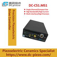 Contrôleur piézoélectrique de taille compacte DC-C51.MS1, équipé d'un logiciel informatique supérieur de précision pour nano-déplacement, USB/RS422/RS232
