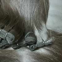Lots de Cheveux Humains Vierges Alignés Naturellement, Qualité 12A 15A, Lisses Comme des Baguettes, Double Tissage, Origine Vietnamienne, Vente en Gros pour Fournisseurs