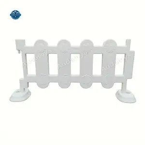 Grand parc pour enfants blanc Terrain <span class=keywords><strong>de</strong></span> jeu intérieur mobile avec portail Sécurité pour bébé Clôtures <span class=keywords><strong>de</strong></span> jardin en plastique souple - Product Image 1