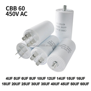 Condensatore di Avviamento Powerway CBB60 450V 50uF Tolleranza 5% -40~85 <span class=keywords><strong>ESR</strong></span> 50m per Motore Pompa Acqua Lavatrice - Product Image 6