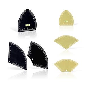 Règle auxiliaire de <span class=keywords><strong>dessin</strong></span> rapide pour sourcils, outil de <span class=keywords><strong>tatouage</strong></span> pour débutants, calibre de <span class=keywords><strong>tatouage</strong></span> pour sourcils en métal, précis - Product Image 1