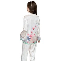 NNR imprimé numérique fleur robe de nuit dame pyjama d'été