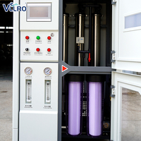 Machine d'osmose inverse simple 1000 LPH avec membrane 4040, équipement de filtration d'eau commercial