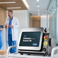 Appareil de traitement des hémorroïdes au laser diode chirurgical 1470nm 980nm pour les hémorroïdes, les fistules et les fissures anales