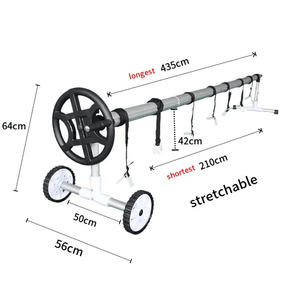 Enrollador de Aluminio para Piscina Elevada, Nuevo Diseño, Precio de Fábrica - Product Image 1