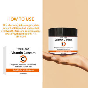 Custom OEM Dark Spots Hydrating Moisturizing <b>Cream</b> Glowing <b>Skin</b> Niacinamide Vitamin C <b>Cream</b> Face - Product Image 2