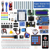Kit électronique programmable R3 Super Starter pour projets éducatifs STEM des enfants et des écoles, compatible avec les équipements Arduino