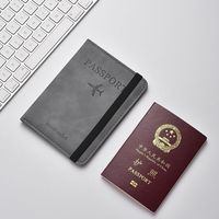 Étui de Passeport en PU Doux Multi-couleurs, Portable, pour Billets de Voyage et Cartes d'Identité – Idéal pour les Affaires (Vente en Gros)