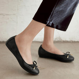 Zapatos Planos de Ballet Portátiles para Mujer, Mocasines de Talla Grande para Niñas, Zapatos Cómodos para Después de la Fiesta, Personalizables con Logotipo - Product Image 4